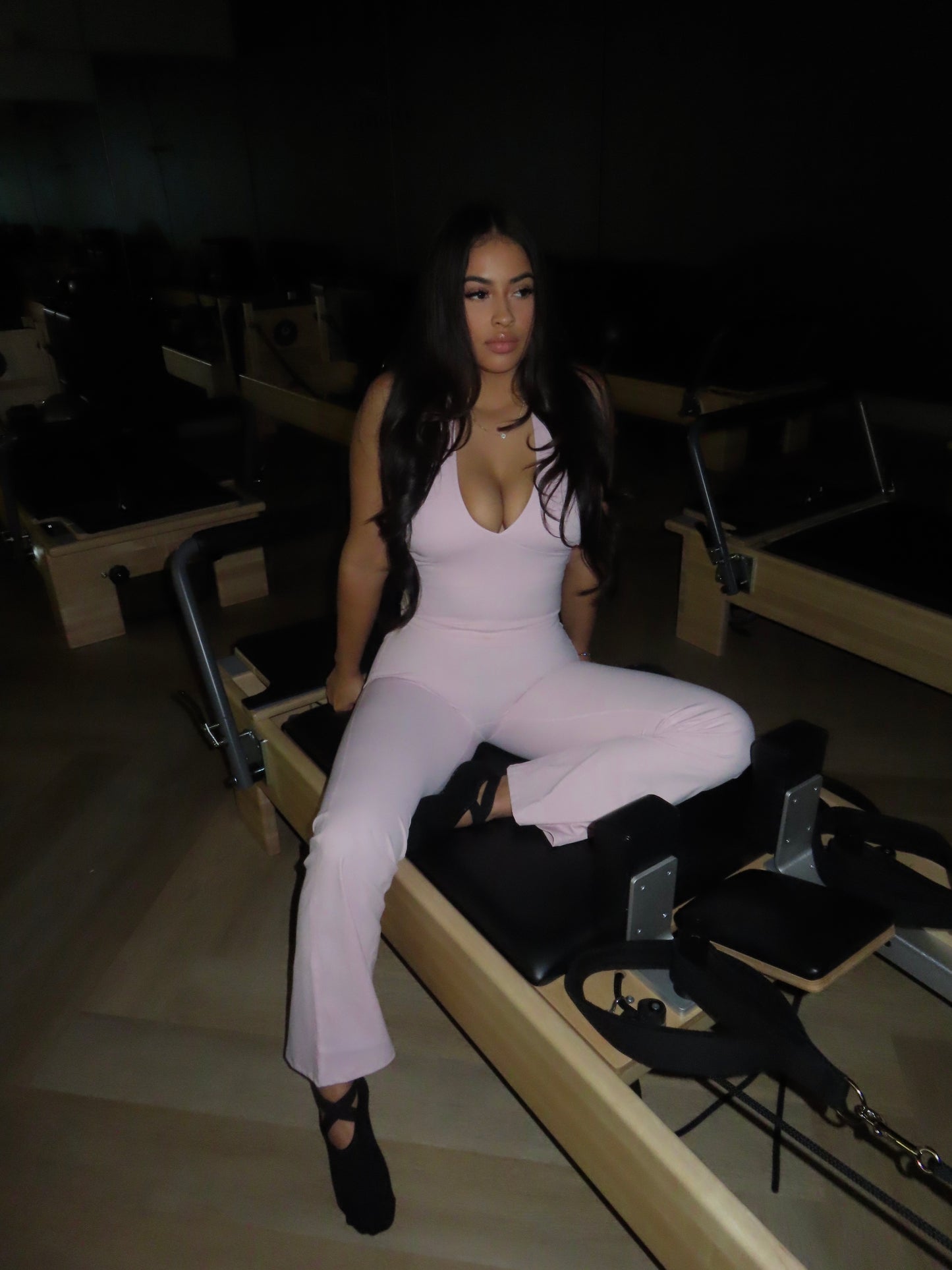 Rosé Halter Tank