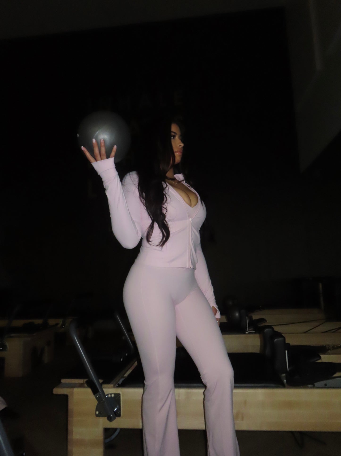 Rosé Luxe Sculpt Jacket